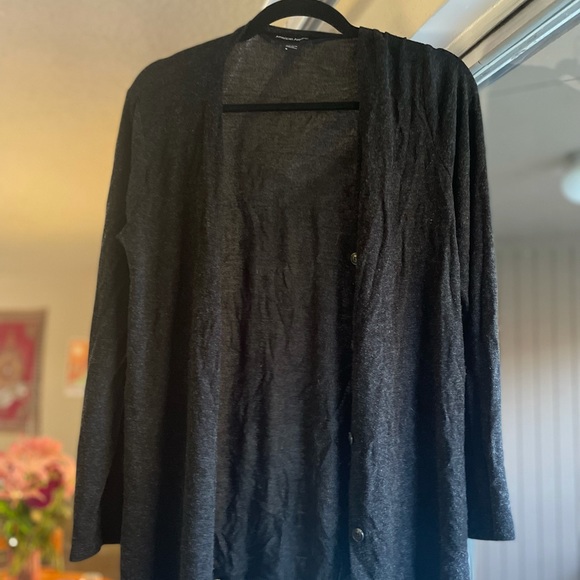 American Apparel Grey Cardigan - Picture 2 of 3